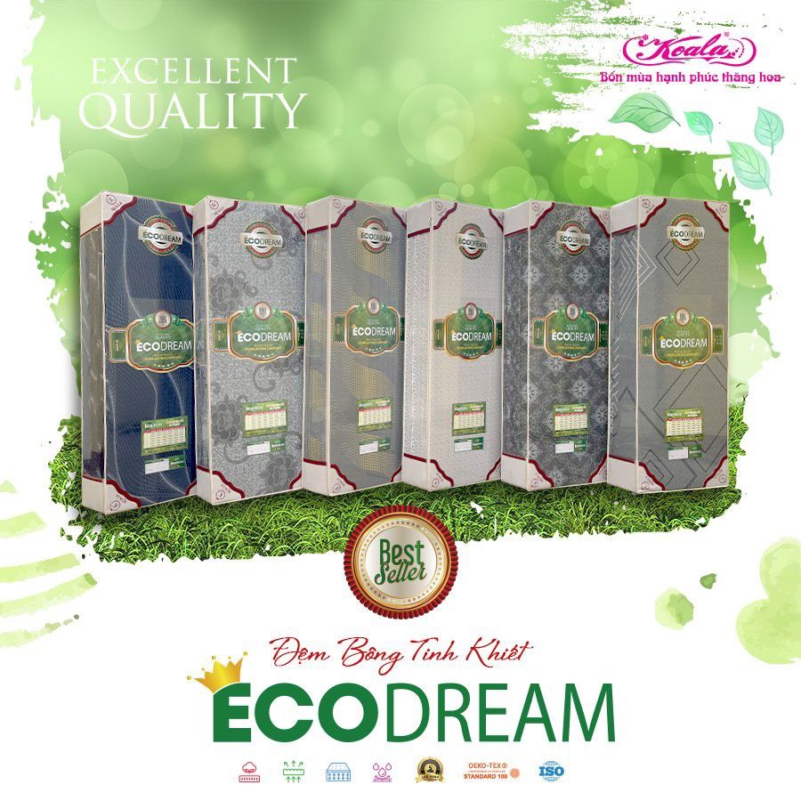 Đệm bông ép ECO DREAM 180*200cm