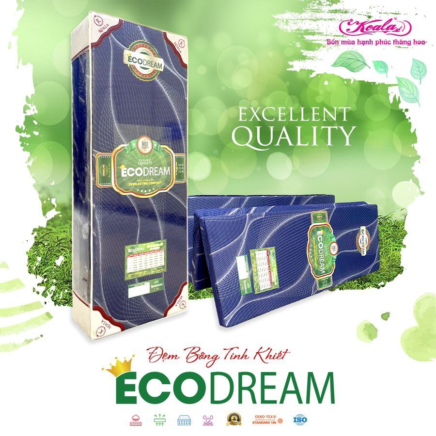 Đệm bông ép ECO DREAM 160*200cm