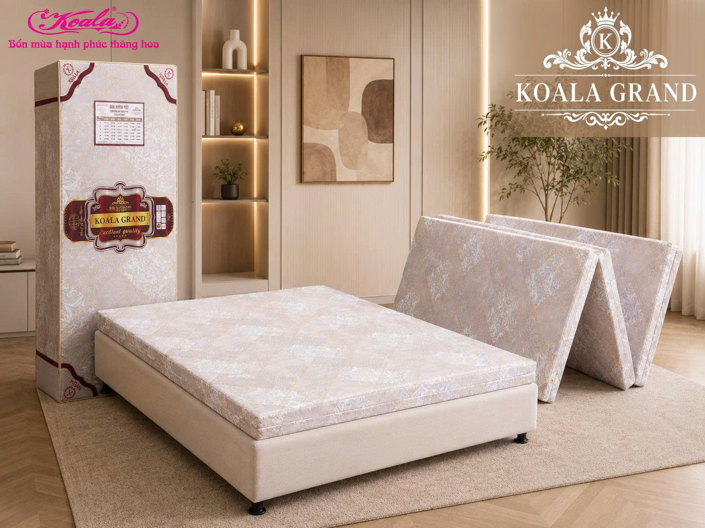 Đệm Bông Gấp 3M KOALA CT 200*220cm