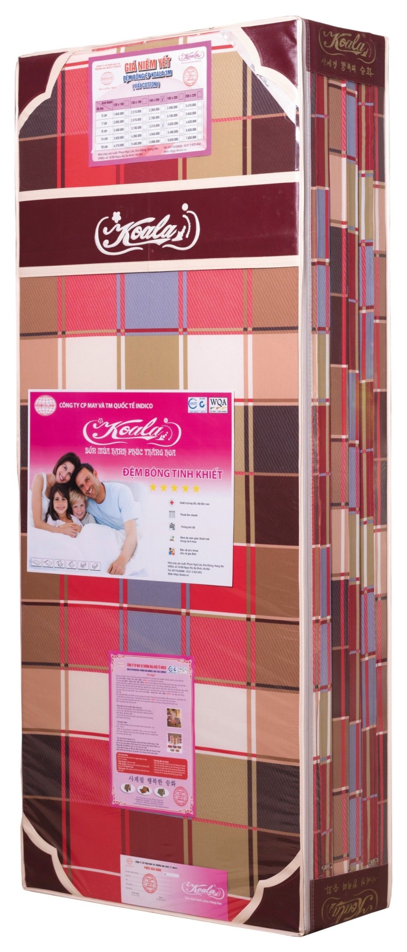 Đệm Bông Gấp 3M KOALA CT 120*190cm