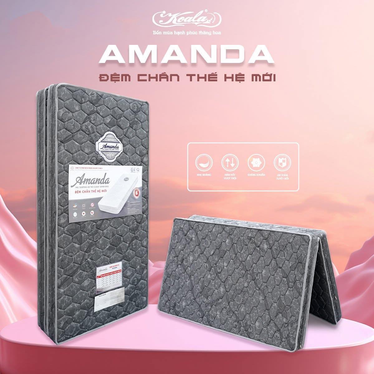 Đệm Chống Thoái Hóa 2M AMANDA 200*220cm