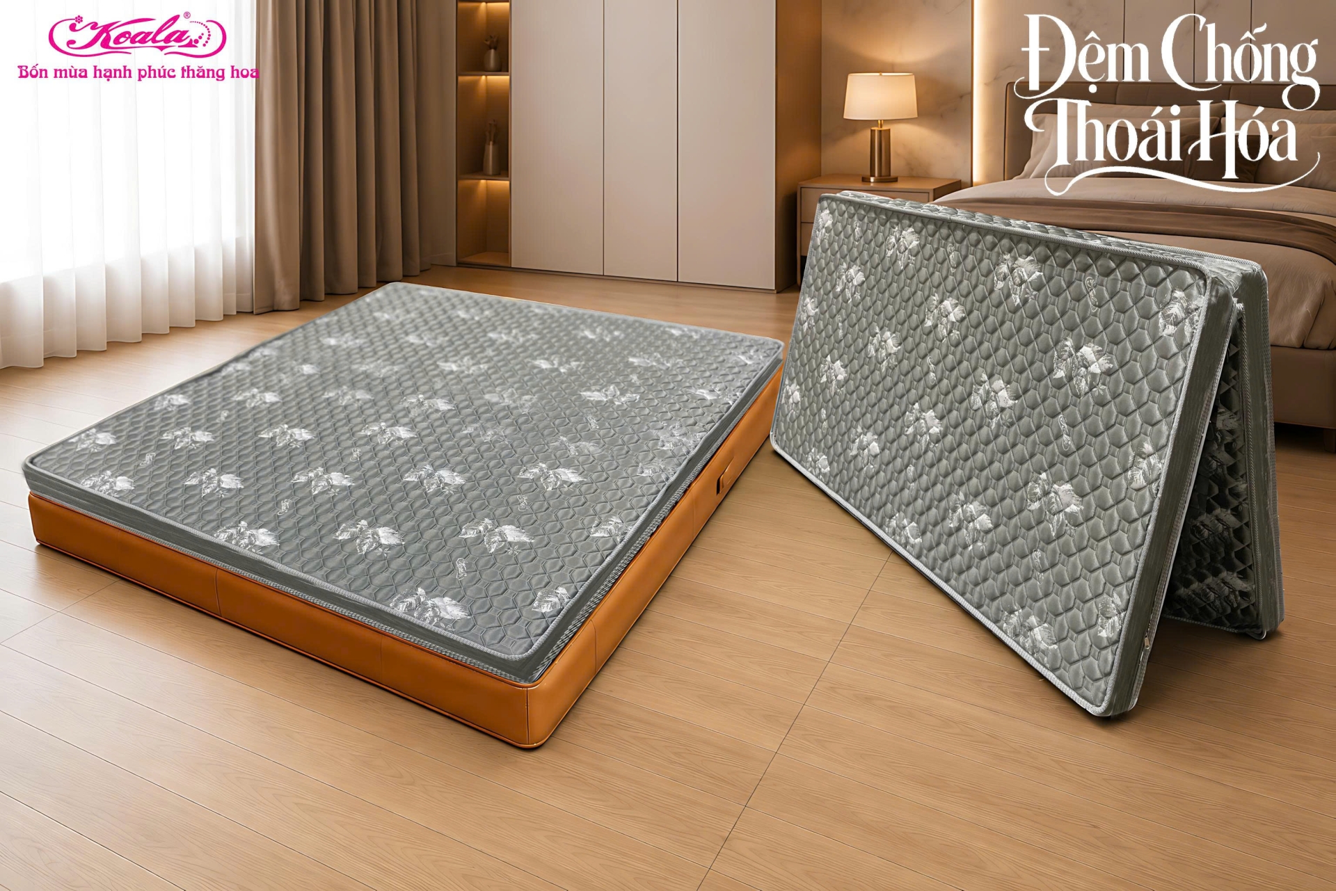 Đệm Chống Thoái Hóa 2M Gấm NK 120*190cm