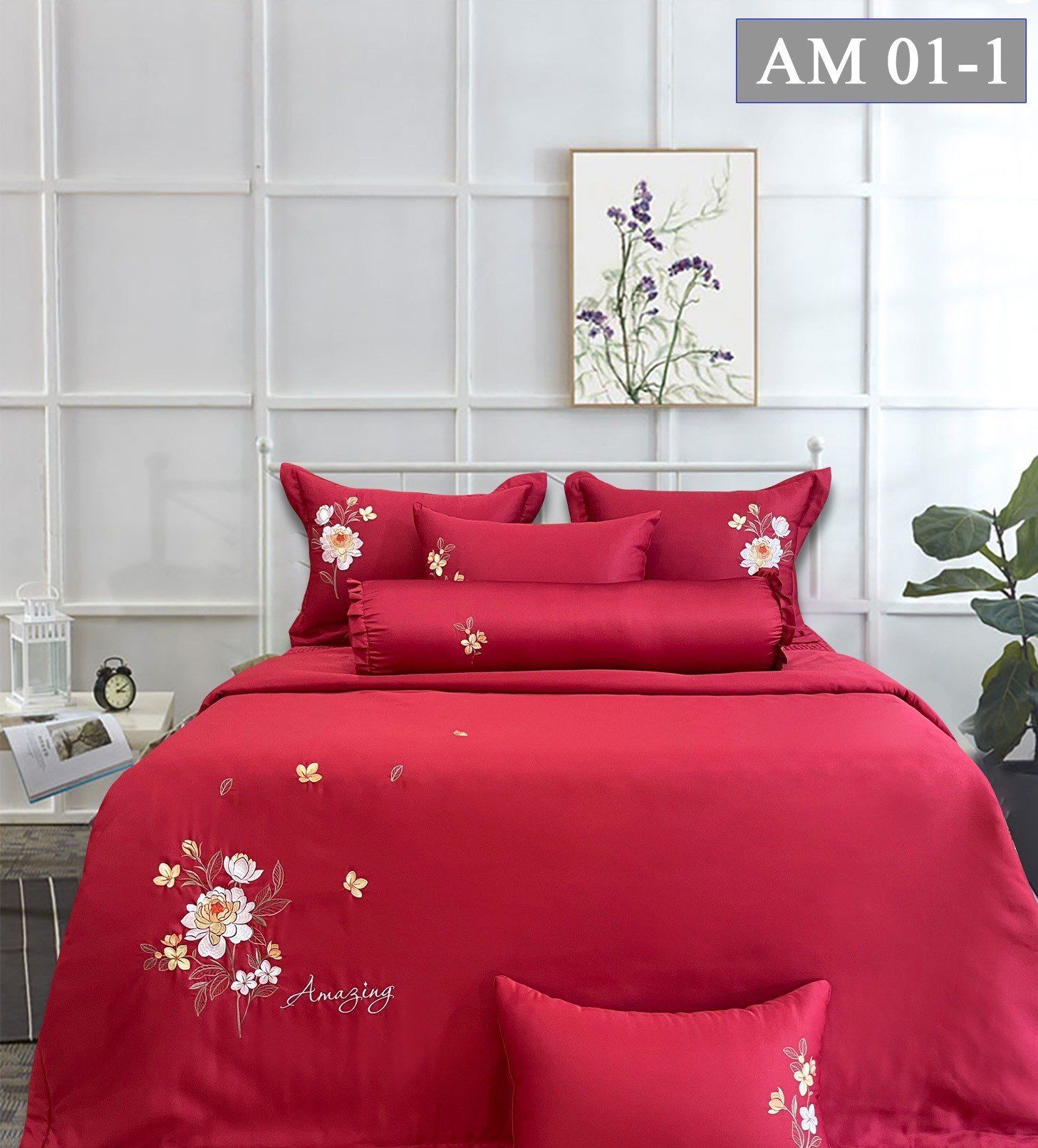 Bộ chăn ga gối Amazing AM 01-1