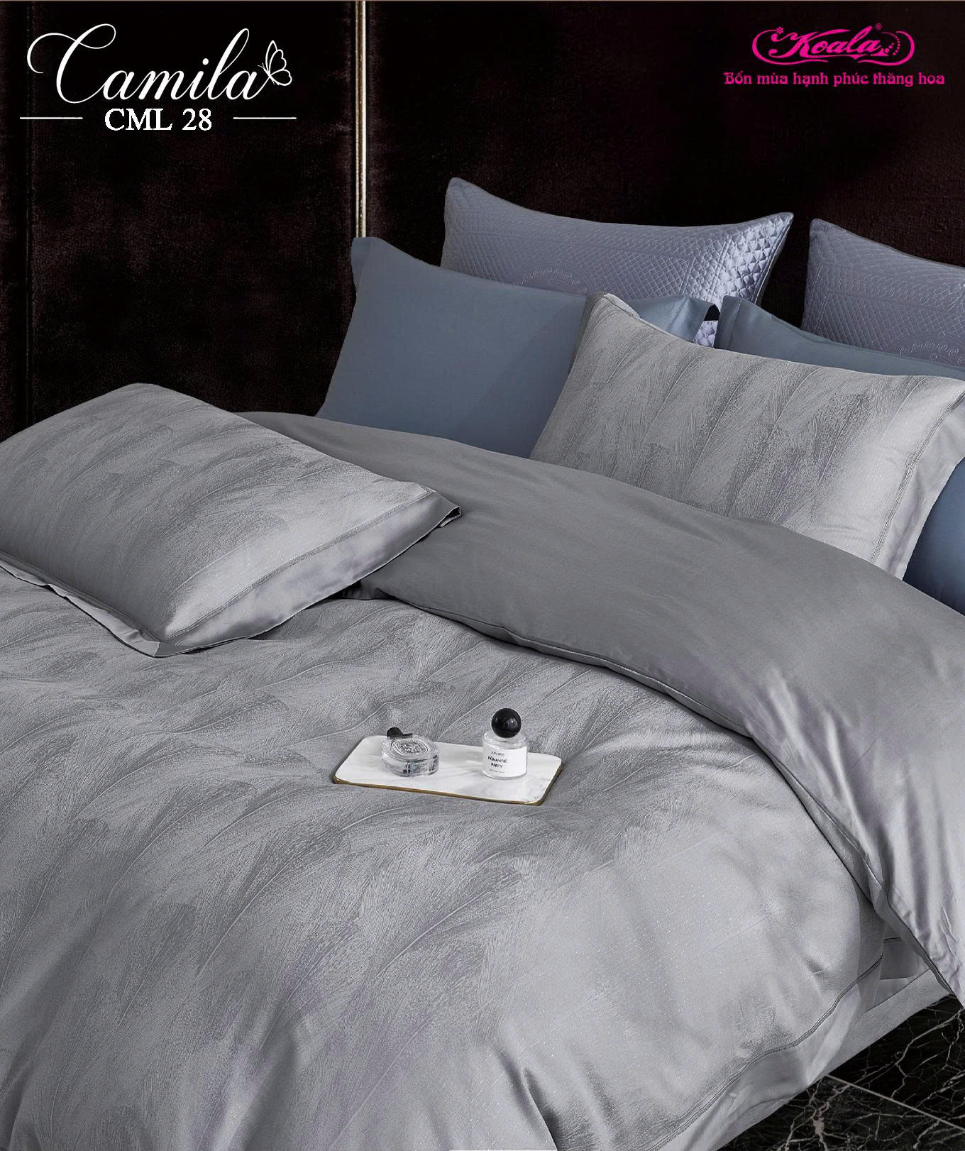 Bộ chăn ga gối Camila CML 28