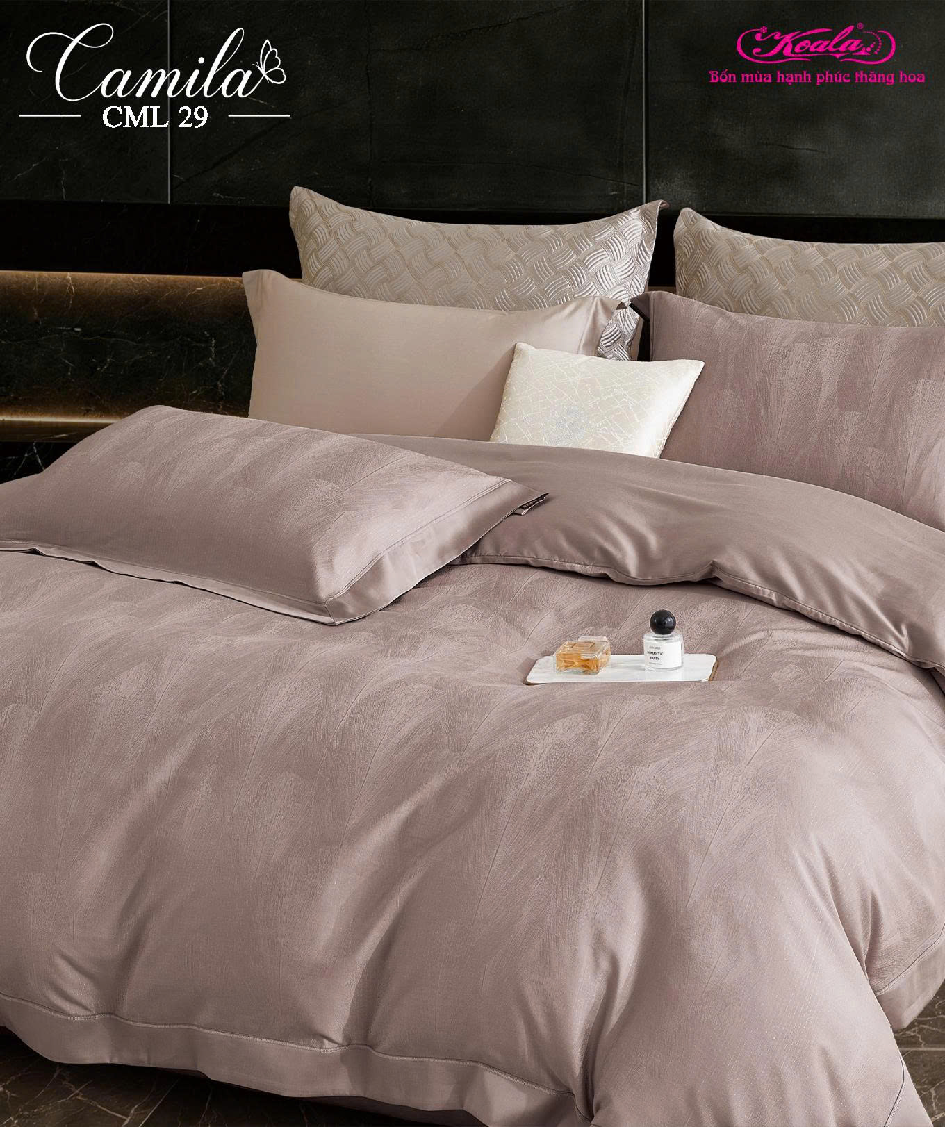 Bộ chăn ga gối Camila CML 29