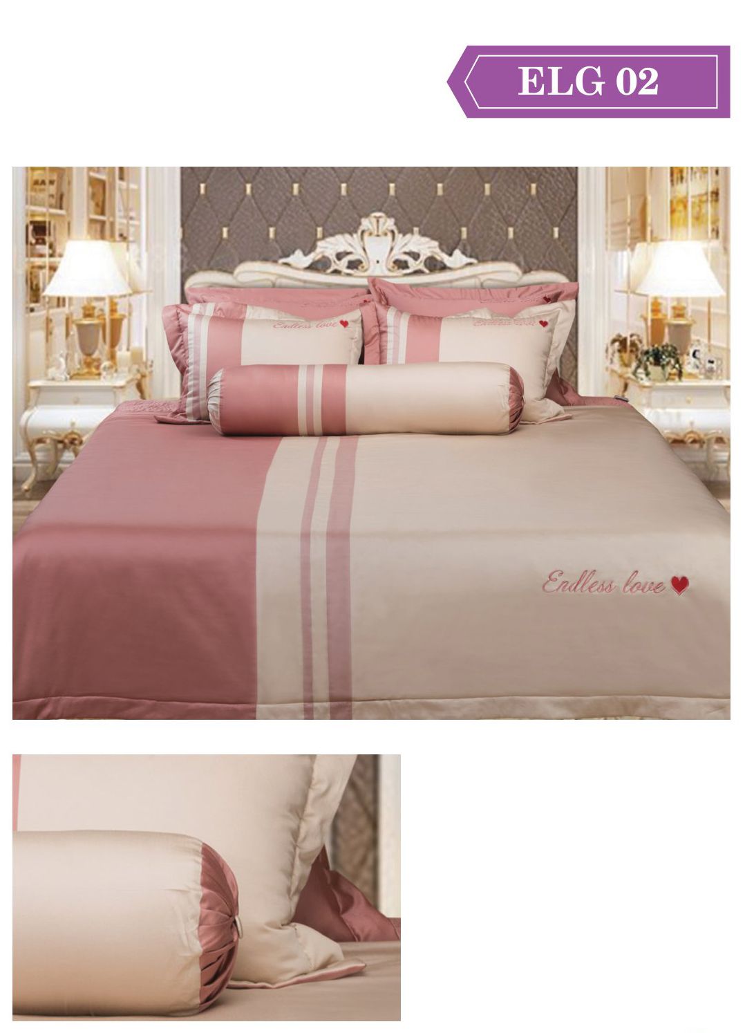 Bộ chăn ga gối ELG 02