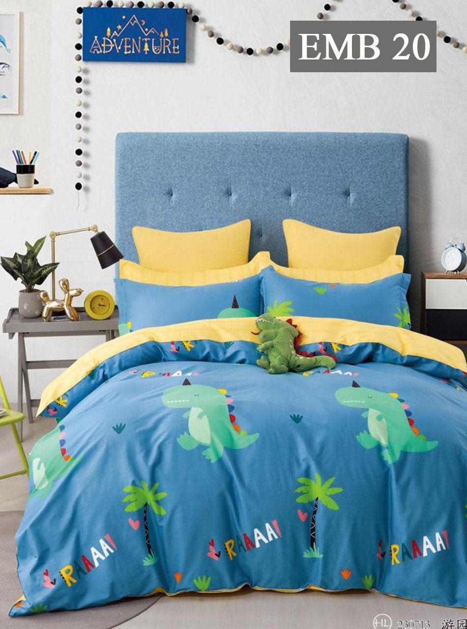 Bộ Chăn Ga Gối EMB 20