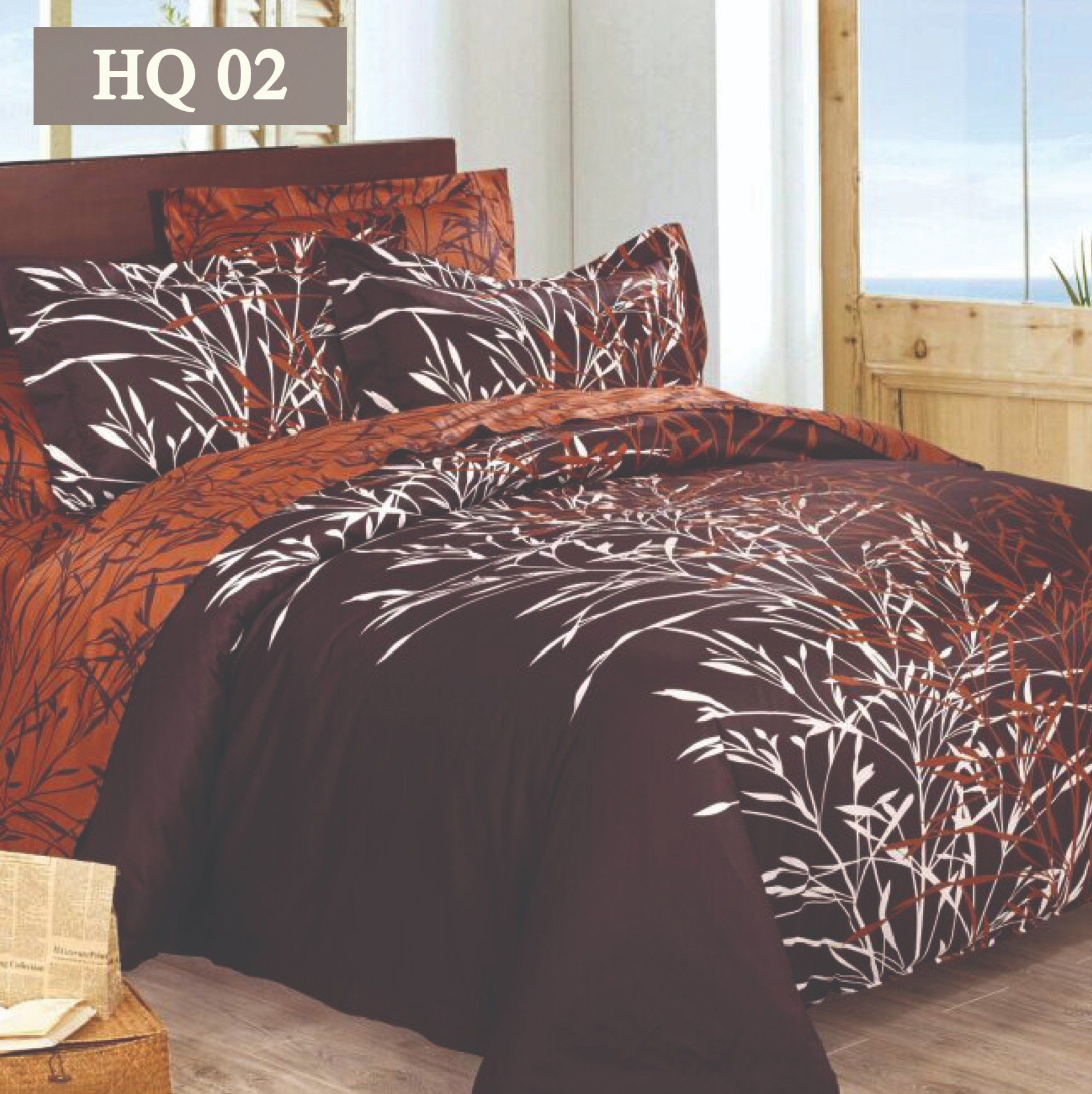 Bộ Chăn Ga Gối Cotton HQ 02
