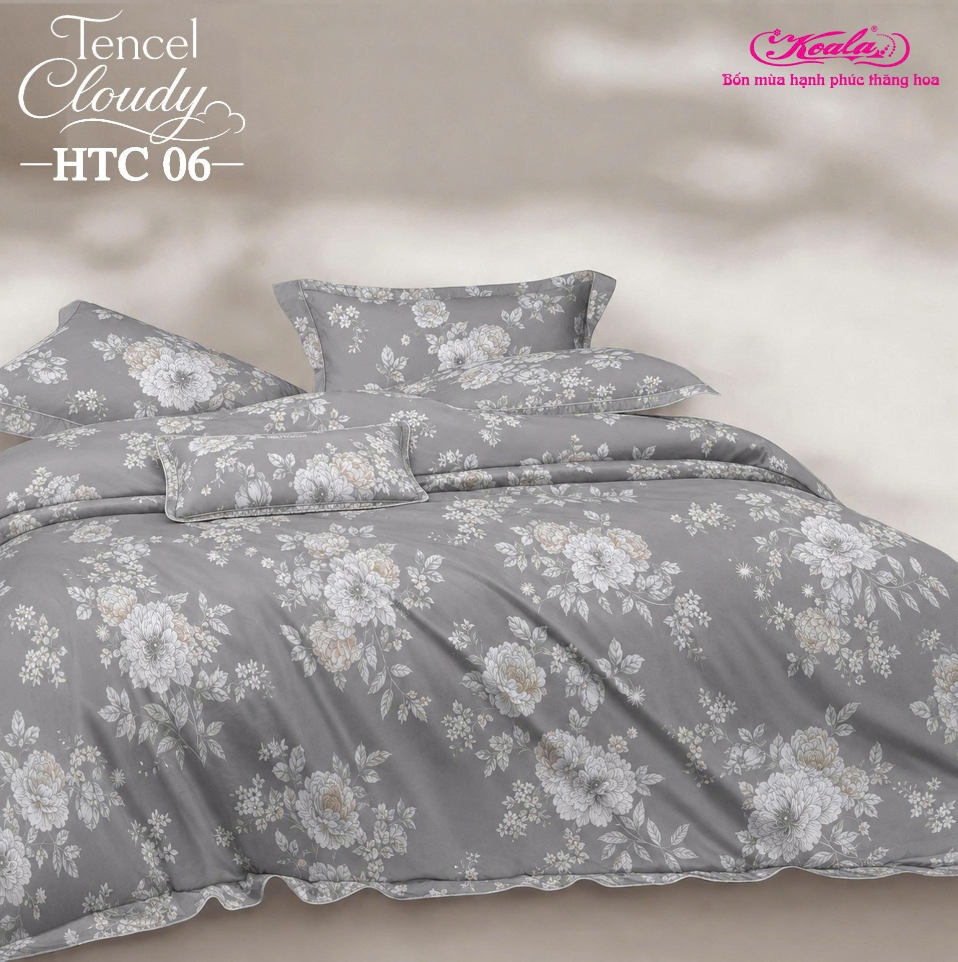 Bộ chăn ga gối HTC 06