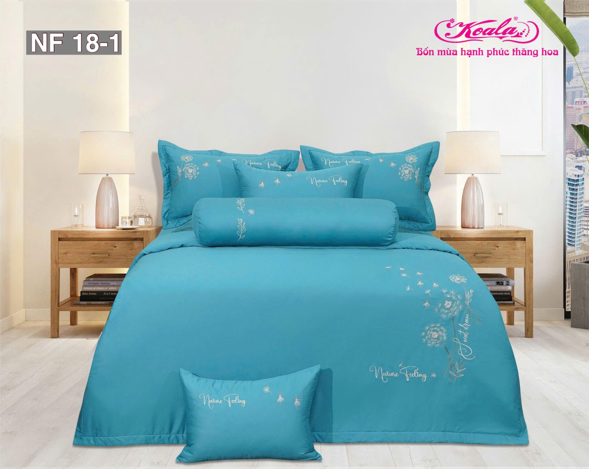 Bộ chăn ga gối NF 18-1