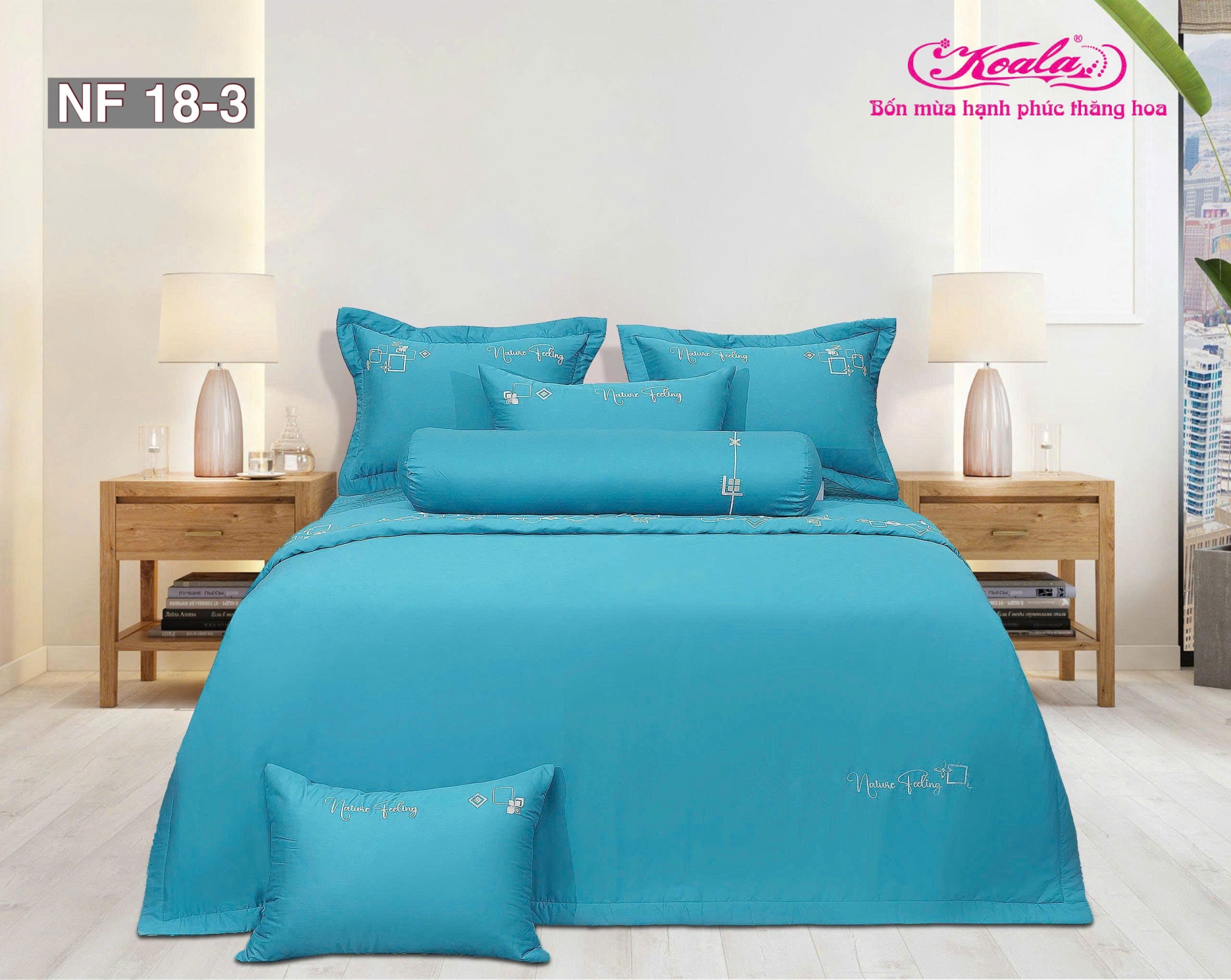 Bộ chăn ga gối NF 18-3