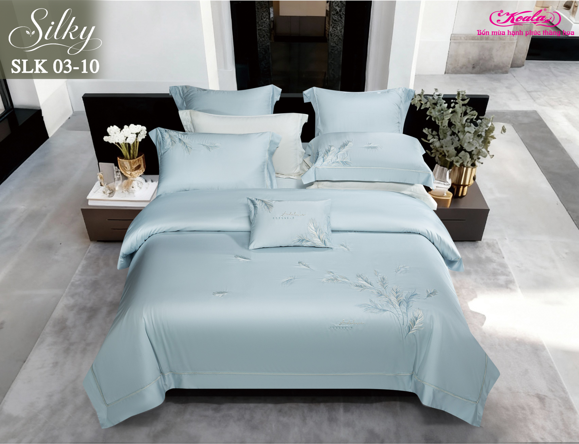 Bộ Chăn Ga Gối SLK 03-10