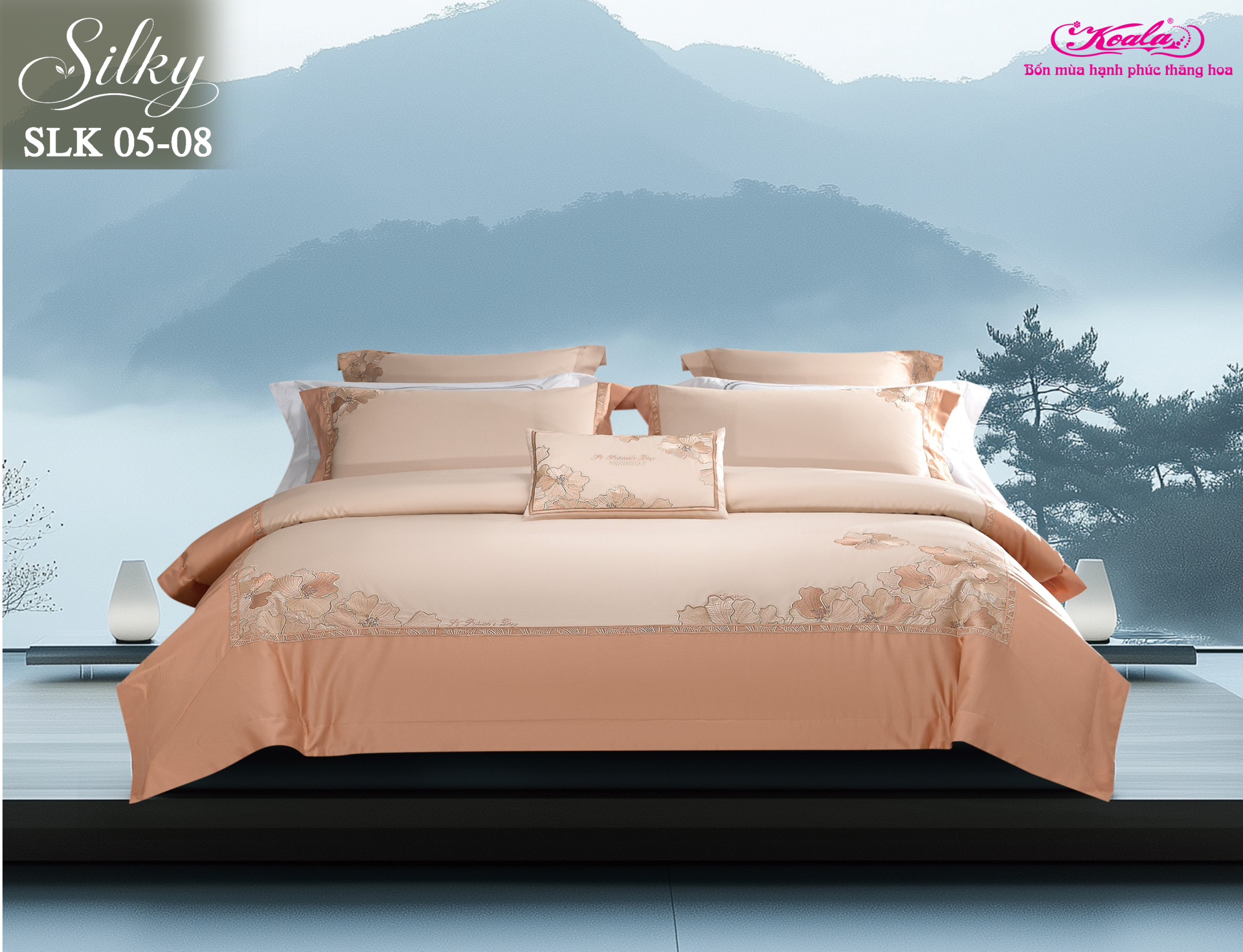 Bộ chăn ga gối SLK 05-8