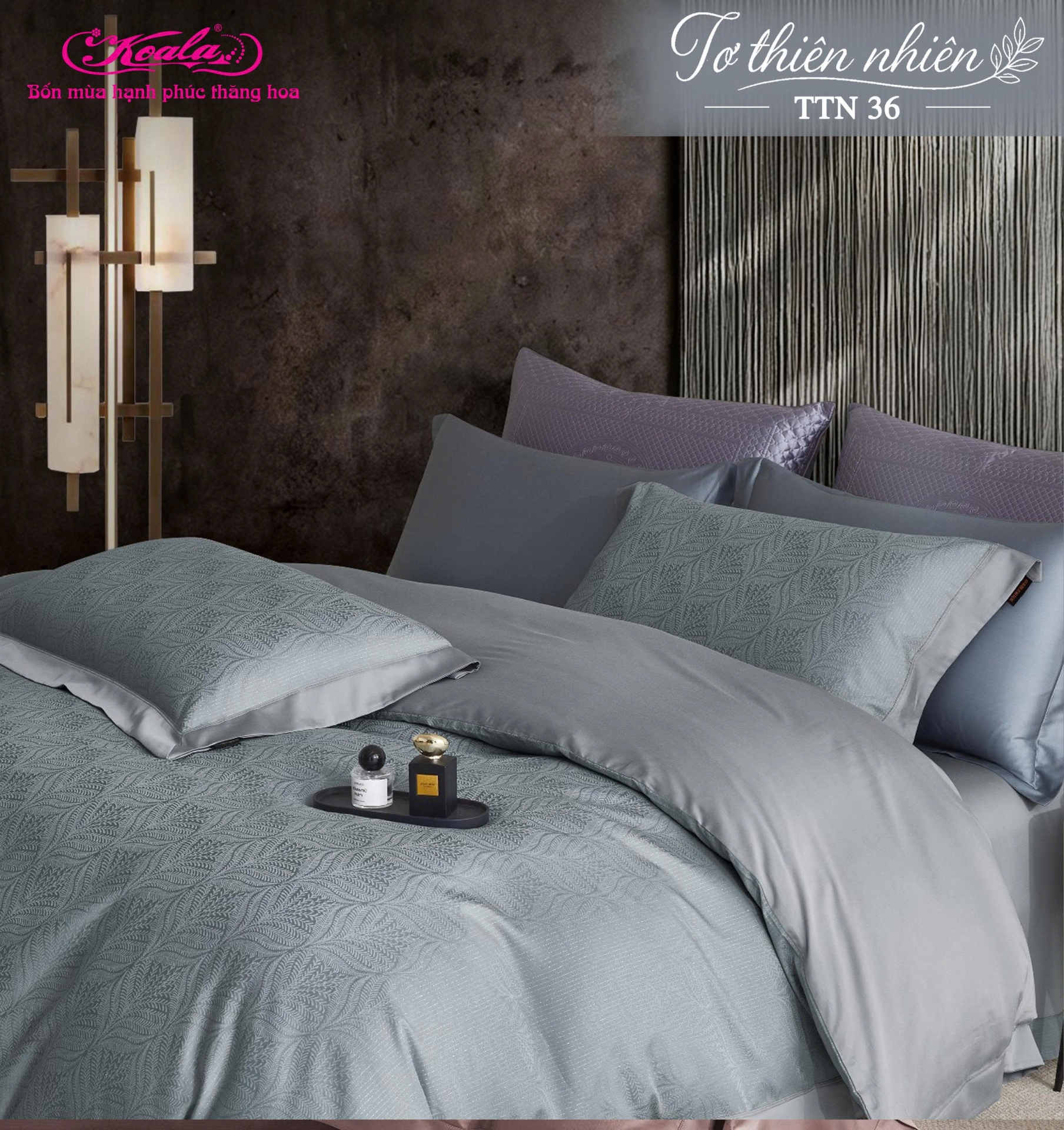 Bộ chăn ga gối Koala TTN 36