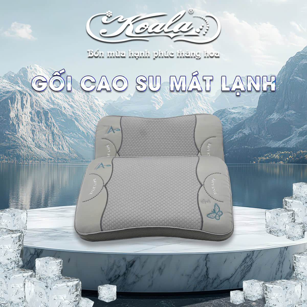 Gối cao su thiên nhiên