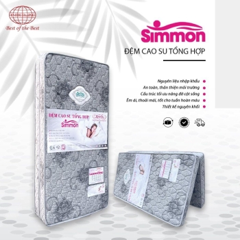 Đệm cao su tổng hợp SIMMON 200*220cm