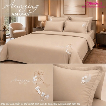 Bộ chăn ga gối Amazing AM 04-09