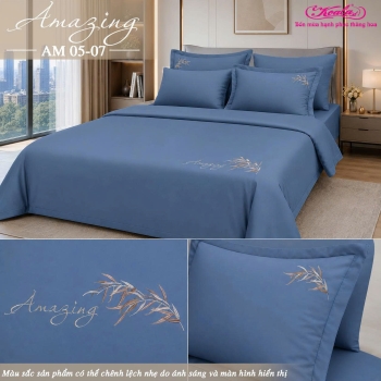 Bộ chăn ga gối Amazing AM 05-07