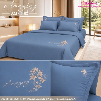 Bộ chăn ga gối Amazing AM 05-08
