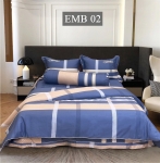 Bộ Chăn Ga Gối EMB 02