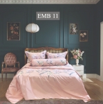 Bộ Chăn Ga Gối EMB 11