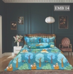 Bộ Chăn Ga Gối EMB 14