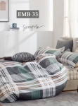 Bộ Chăn Ga Gối EMB 33
