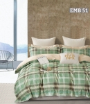 Bộ Chăn Ga Gối EMB 51