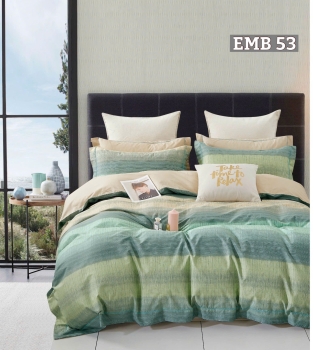 Bộ Chăn Ga Gối EMB 53