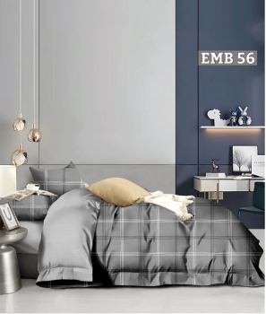 Bộ Chăn Ga Gối EMB 56