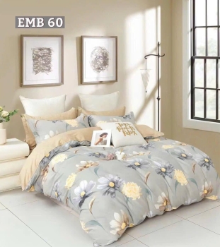 Bộ Chăn Ga Gối EMB 60