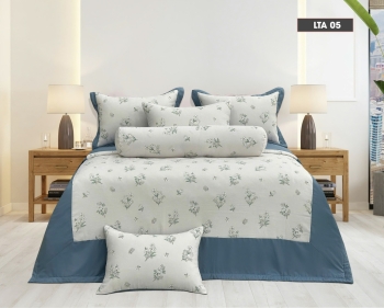 Bộ Chăn Ga Gối Lụa thái A (LTA) 05