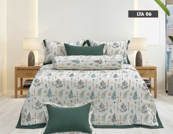 Bộ Chăn Ga Gối Lụa thái A (LTA) 06