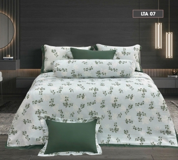 Bộ Chăn Ga Gối Lụa thái A (LTA) 07