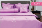Bộ Chăn Ga Gối Solid SA 06