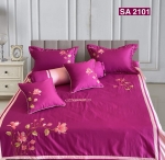 Bộ Chăn Ga Gối Solid SA 2101