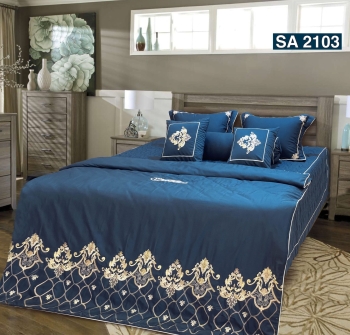 Bộ Chăn Ga Gối Solid SA 2103