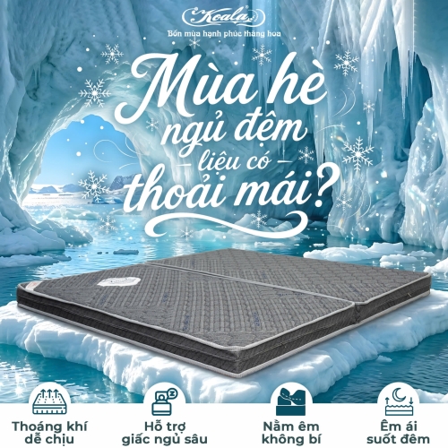 MÁT LẠNH TỪ ÁNH NHÌN ĐỆM GẤP 2 AMANDA – GIẢI PHÁP CHĂM SÓC GIẤC NGỦ VÀ SỨC KHỎE CHO CẢ GIA ĐÌNH