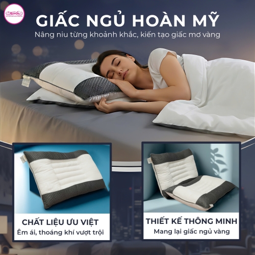 ✨ GỐI MASSAGE VIP – BÍ QUYẾT CHO GIẤC NGỦ HOÀN HẢO ✨